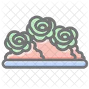 Green Flowers  Icon