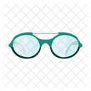 Green Glasses Glasses Sunglasses Icon