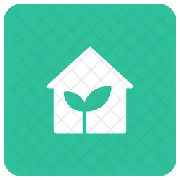 Green home  Icon