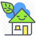 Green House Green Home Icon