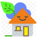 Green House Green Home Icon
