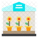 Green House Agriculture Farming Icon