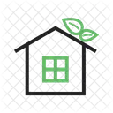 House Green Eco Icon