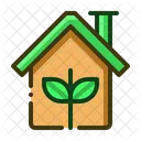 Eco Home Ecology Icon