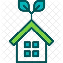 Green House Ecological House House Icon