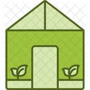 Green House Eco House Eco Home Icon