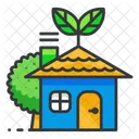 Green House Ecology Icon