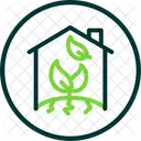 Green House House Eco House Icon