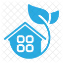 Green House Eco Home Environment Icon