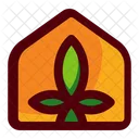 Green House House Home Icon