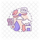 Green house gases  Icon
