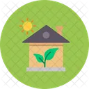 Green House Eco Ecology Icon