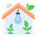 Green House Eco Friendly Icon