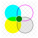 Green Cymk Rgb 아이콘