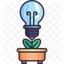 Green Idea  Icon