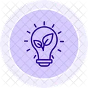 Green Innovation Line Icon Icon