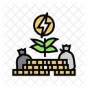Green Investment Energy Icon