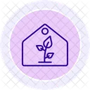 Green Living Spaces Line Icon Icon