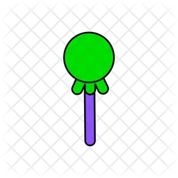 Green Lollipop  Icon