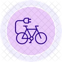 Green Mobility Solutions Line Icon Icon