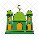 Green mosque  Icon