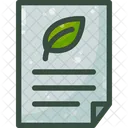 Green Contract Mou Icon
