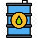 Green oil barrel  Icon