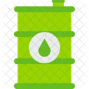 Green oil barrel  Icon