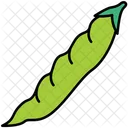 Green Pea Fresh Vegetable Icon