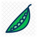 Diet Food Green Peas Icon