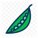 Diet Food Green Peas Icon