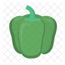 Green Pepper Food Icon