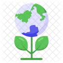 Green Planet Eco Planet Eco Environment Icon