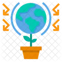 Green Planet  Icon