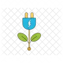Green Power Ecology Environment Icon