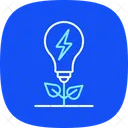 Green Technology Blue Icon Icon