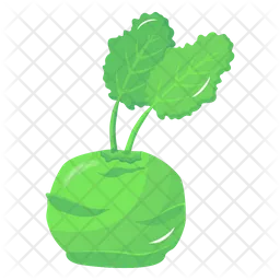 Green Radish  Icon
