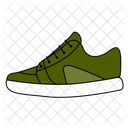 Green sneaker  Icon