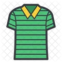 Green-stripped-tshirt  Icon