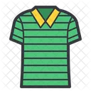 Green-stripped-tshirt  Icon