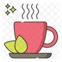 Green Tea Hot Tea Green Icon