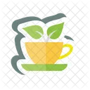 Green Tea Herbal Tea Tea Cup Icon