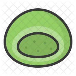 Green tea daifuku  Icon