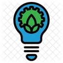 Green Technology Green Idea Icon