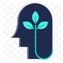 Green Think Nature Icon