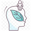 Green Thinking Environmental Thinking Eco Mind Icon
