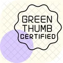 Green Thumb Certified Green Thumb Icon