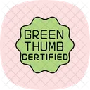 Green Thumb Certified Green Thumb Icon