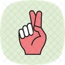 Green Thumb Gesture Icon