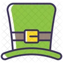 Green Top Hat  Icon